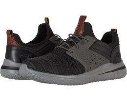 Кроссовки Skechers Delson 3.0 - Cicada, цвет Black/Gray 9560455 | black/gray