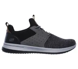 Кроссовки Skechers Slip-On "Delson-Camben", повседневная обувь без шнуровки с практичной резинкой, черный 9270622116 | schwarz grau