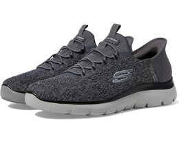 Кроссовки Skechers Summits Key Pace Hands Free Slip-In, цвет Charcoal/Black 9948010 | charcoal/black