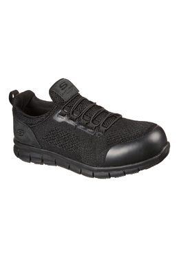 Низкие кроссовки Skechers Sicherheitshalbschuh SYNERGY OMAT, черный 3023684 | schwarz