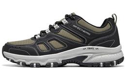 Кроссовки Skechers Hillcrest Lifestyle Shoes Men Low-top Olive, оливковый 237379-ccol | olive