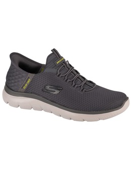 Кроссовки на шнуровке Skechers, серый 4757601 | grau