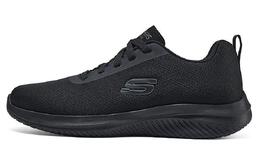 Кеды мужские низкие черные Skechers 200241-blk | black