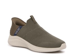 Кроссовки-слипоны мужские Skechers Ultra Flex, оливково-зеленый 529155 | olive green