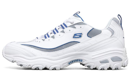 D"Lites 1.0 Кроссовки для мужчин с низким верхом белого/синего цвета Skechers 666142-wgbl