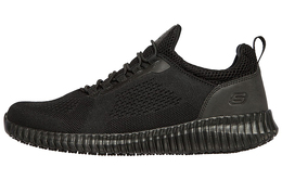 Мужские кроссовки Relaxed Fit Lifestyle, среднего размера, черного цвета Skechers 77188-blk