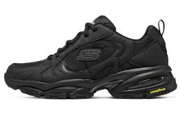 Кроссовки Vigor Chunky для мужчин с низким верхом, черные, желтые Skechers 894163-bbk