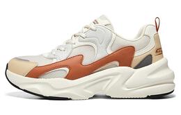 BOBS BAMINA 2 Кроссовки для мужчин с низким верхом, белые/коричневые Skechers 118321-owbr