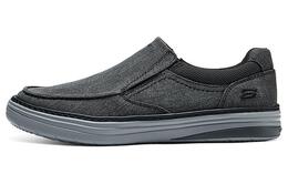 Кеды мужские низкие черные/серые Skechers 205134-blk | black
