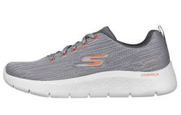 Кроссовки Go Walk Flex Lifestyle для мужчин с низким верхом, серые/оранжевые Skechers 216481-gyor