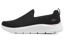 Skechers Скейчерс Go Walk Fle Low Top мужские повседневные кроссовки черные красные 216483-bkrd | black red