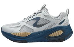 Кроссовки Skechers Sport Lifestyle Shoes Men Low-top Gray/Blue, синий 232735-gynv | grey / navy blue