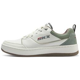 Кроссовки Skechers Lifestyle Shoes Men Low-top White/Volt/Light Lemon Twist/Black, белый/черный 232850-wmnt | white/volt/light lemon twist/black