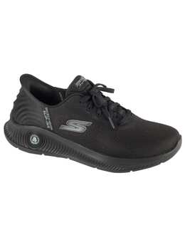 Низкие кроссовки Skechers Slip Ins Go Walk Anywhere Worldwide, черный 5288978 | schwarz