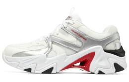 Кроссовки Stamina V3 Chunky для мужчин с низким верхом, белые/красные Skechers 894087-wbrd