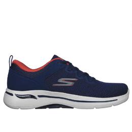 Мужские кроссовки Skechers для ходьбы 216254_NVY Темно-синий на шнуровке 8341fbfd-b87d-42e4-8e96-9137a6833dc6_c195 | azul