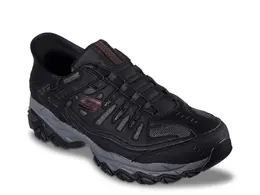 Кроссовки Hands Free Slip-Ins After Burn Memory Fit Ridgeburn Slip-On Sneaker Skechers, черный 568824 | black