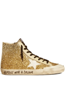 Кеды Francy Penstar Golden Goose, золотой gwf00114f006597 | золотистый