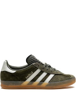 Кроссовки Adidas Gazelle Indoor "Night Cargo", зеленый ji3899 | зеленый