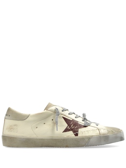 Кроссовки Super-Star с принтом Star Embroi Golden Goose, белый gmf00601f00486011255 | белый