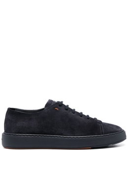 Кеды на шнуровке Santoni, синий mbcd21640ocatrau | синий