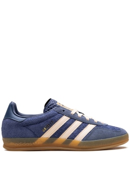 Кроссовки Adidas Gazelle Indoor "Dark Blue Suede", синий ji0322 | синий