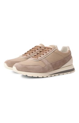 Кожаные кроссовки Brunello Cucinelli mzuesla289
