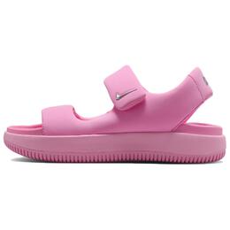 Nike Кроссовки Calm Sandal Hyper Pink Metallic Silver для женщин — ярко-розовый/ярко-розовый/металлическое серебро, цвет Bright Pink/Bright Pink/Metal Silver fj6043-600 | bright pink/bright pink/metal silver