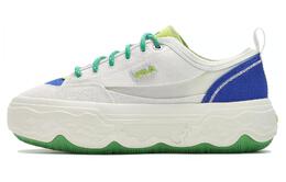 Fila Кеды ROCK Low Top Canvas Shoes Women's White Blue Green f12w421301fmd | white blue green