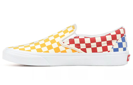 Кроссовки Slip-On Classic Vans 'Multicolor Checkerboard' vn0a38f7vlv
