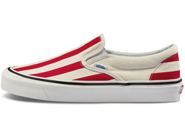 Кроссовки Vans Slip-On "Anaheim Factory" Red Big Stripes vn0a3jexvn2