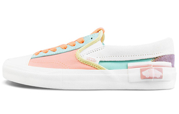 Кроссовки Vans Slip-On Cap 'White Blue Pink' Women's vn0a3wm524d