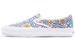 Кроссовки Vans Slip-On Kith Moroccan Tile Blue vn0a45jk2cm