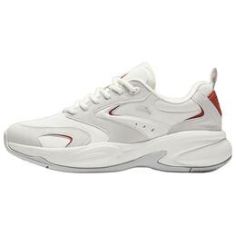 Кроссовки Anta ACE Chunky Sneakers Men Low-top Ivory/Basic Black/Rose Maroon, слоновая кость/черный 912438812-2 | ivory/basic black/rose maroon