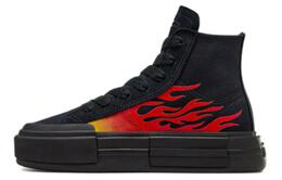 Converse Кеды Chuck Taylor All Star Cruise Hi Black Flames a07553c | black/red