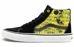 Кроссовки Vans Mike Gigliotti X SpongeBob SquarePants X Skate Sk8-Hi 'Black Yellow' vn0a5fcczau