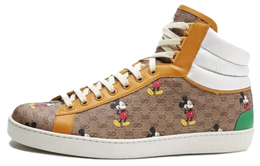 Кроссовки Disney X Gucci Ace Skateboard Shoes Men High-Top Multicolor 603698 hwu70 8485
