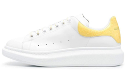 Кроссовки Alexander McQueen Oversized White Yellow Croc 625162wibng9988