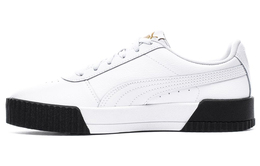 Кроссовки Puma Carina Leather 'White Black' Women's 370325-15