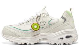 Кроссовки Skechers D'Lites 1.0 Shoes 'Cream White Green' Women's 896187-owgn