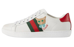 Кроссовки Gucci Ace Cat Women's 664142 1xg60 9065