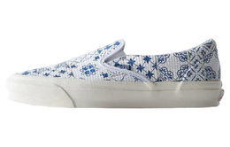 Кроссовки Vans Og Classic Slip-On Lx Kith For Vault Azulejo Tile vn0a32qnwht
