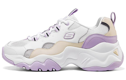 Кроссовки Skechers D'Lites 3.0 Low Running Shoes Gs White/Purple Women's 896008-wlv