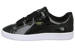 Кроссовки Puma Basket Heart Patent 'Black' Women's 363073-01