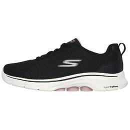 Кроссовки Skechers GO WALK 7 Lifestyle Shoes Women's Low-top Black/white/pink, черный/белый/розовый 125207-bkpk | black/white/pink