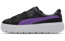 Кроссовки Puma Platform Trace Baseplate Shoes For Black/Purple Women's 366109-05