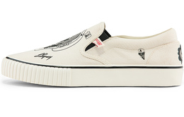 Кеды Kappa Canvas Shoes Unisex Low-Top Heron Feather White k0bx5vs16d-024