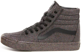 Кроссовки Vans Rainbow Glitter Sk8-hi Black vn0a38geukn