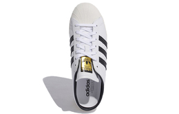 Кроссовки Adidas Superstar Series Skateboard Shoes Unisex Low-Top White Black fx5851