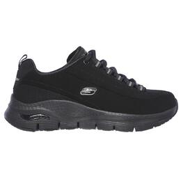 Женские прогулочные кроссовки Skechers 149147_BBK Черный со шнурками 8c55fadc-43d3-48c5-8204-d88c05a7527a_c1 | negro